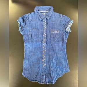 Guess Jeans Botton Up Top